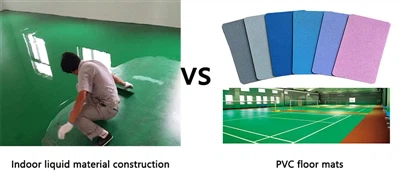 Σύγκριση Υγρών Υλικών Εσωτερικών Χώρων και δαπέδων PVC